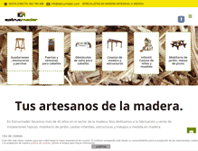 Tablet Screenshot of estrucmader.com